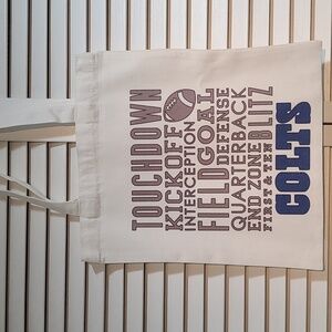 Colts Football Tote Shoulder Bag Indianapolis NWT